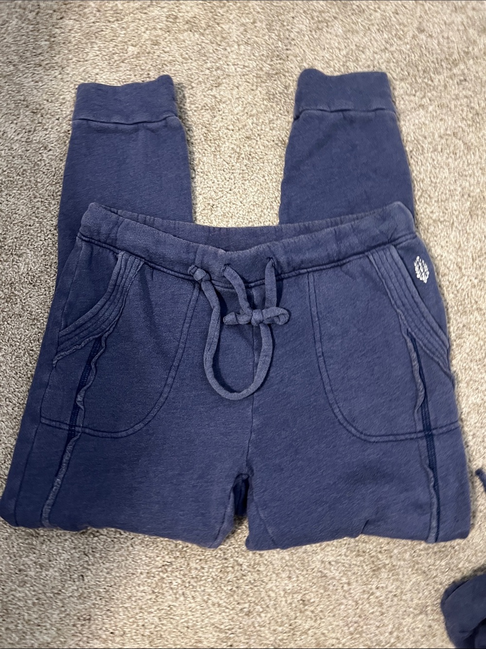 FP Movement by Free People Navy Blue Hoodie & Joggers Set - Picture 5 of 9